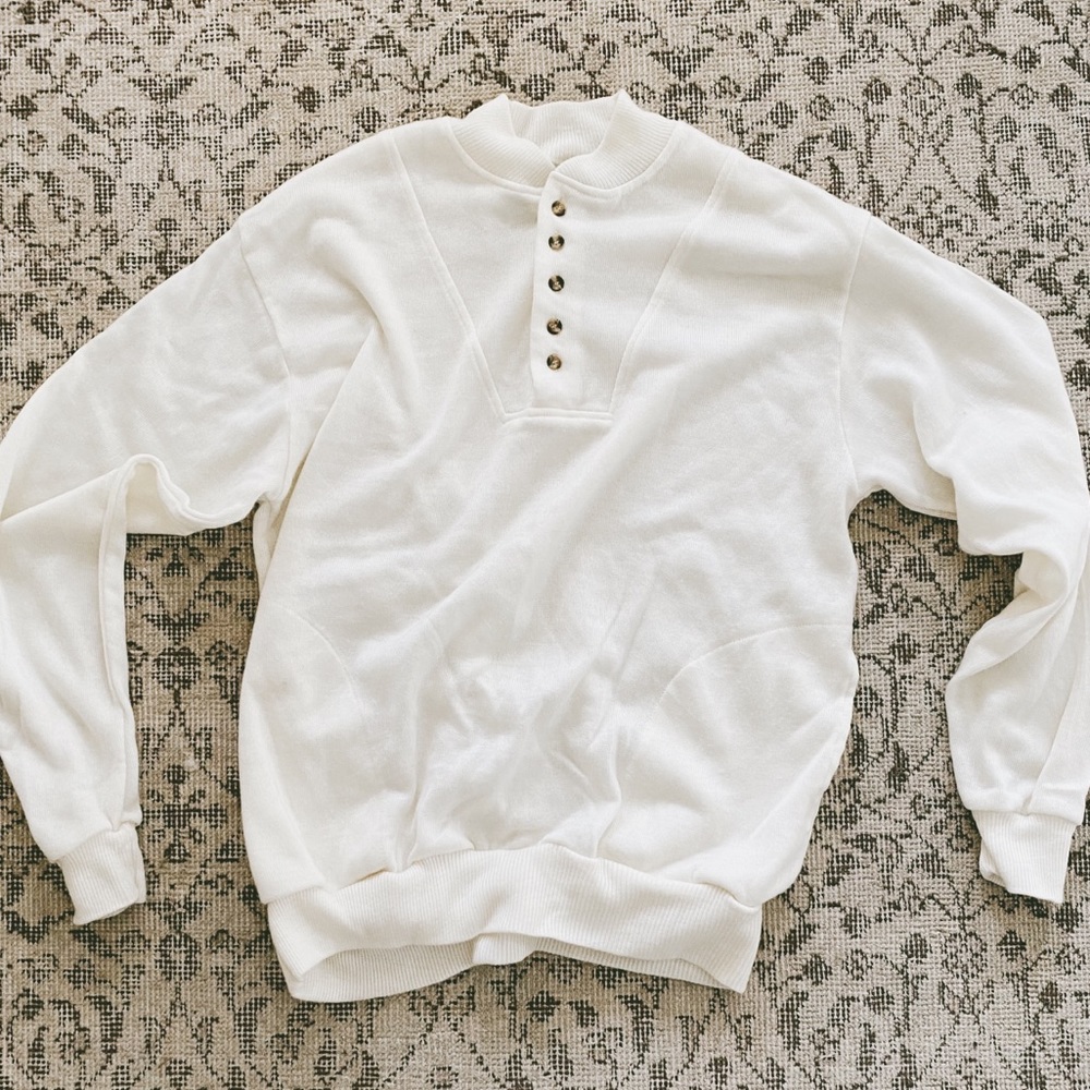 Vintage Henley Sweater